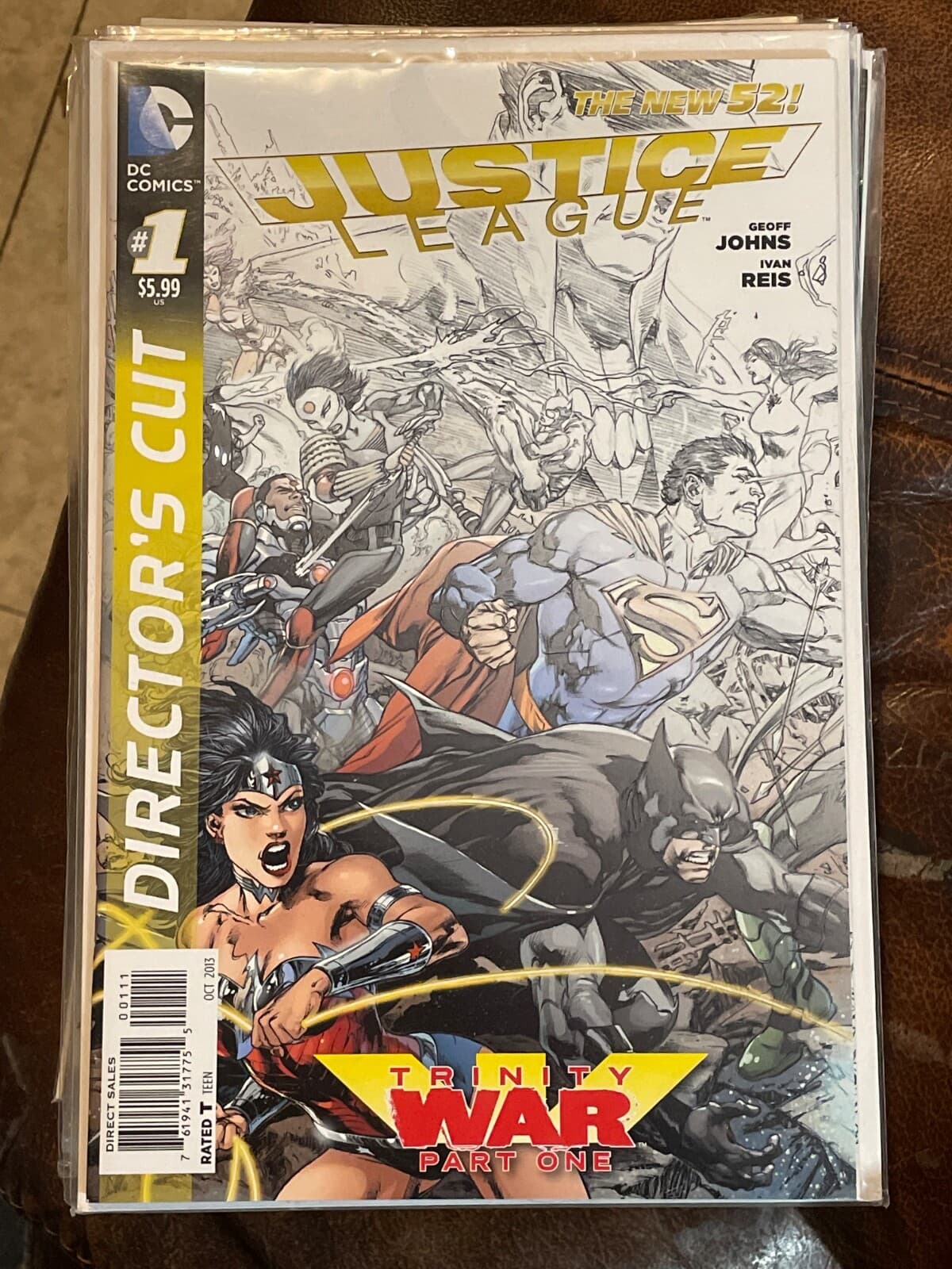 Justice League: Trinity War Director's Cut #1 (DC Comics October 2013) New 52 - Image 1