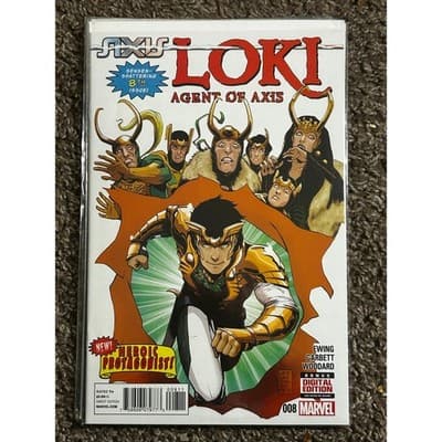 Loki Agent of Asgard #1, 5, 6, 8, 14, 15, 17 (2015 Marvel) Lot of 7 - Thumbnail 6