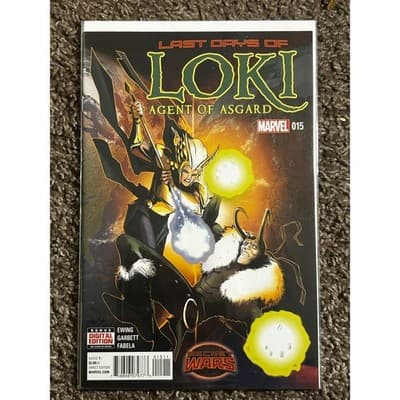 Loki Agent of Asgard #1, 5, 6, 8, 14, 15, 17 (2015 Marvel) Lot of 7 - Thumbnail 8