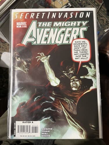 Lot Of 4 Mighty Avengers #17 - 20 (2008 Marvel) Secret Wars - Thumbnail 2