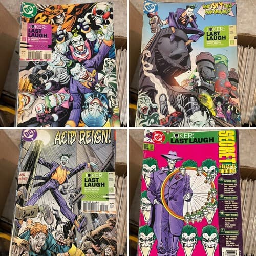 Joker: Last Laugh #2, 3, 5 & Secret Files & Origins #1 - Image 1