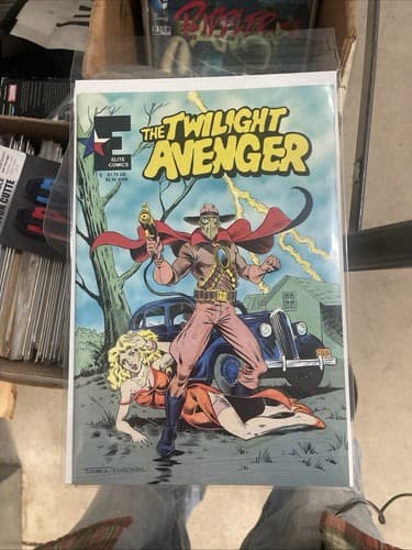 The Twilight Avenger #1 (1986 Elite Comics) Rare Independent - Image 1