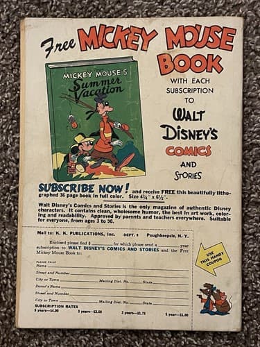 Walt Disney's Comics and Stories #131 (1951 Dell) Golden AGE - Thumbnail 12