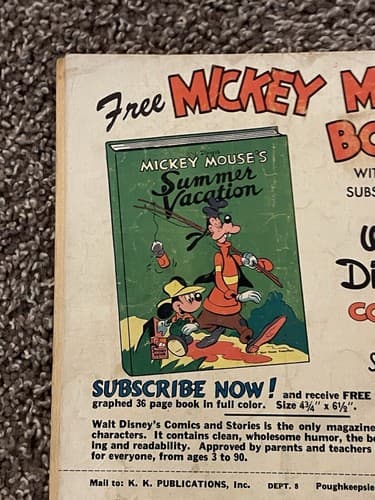 Walt Disney's Comics and Stories #131 (1951 Dell) Golden AGE - Thumbnail 7