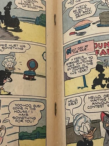 Walt Disney's Comics and Stories #131 (1951 Dell) Golden AGE - Thumbnail 6