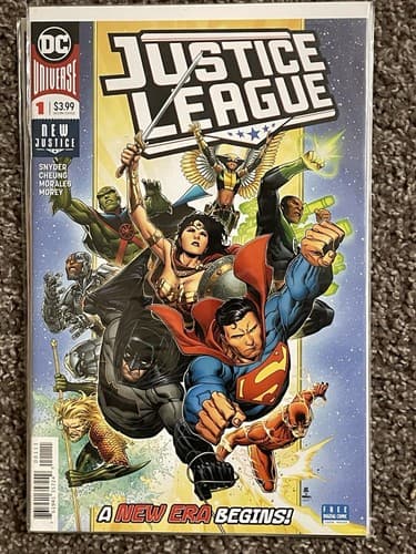 JUSTICE LEAGUE Vol. 4 #1 - 5 (2018 DC) New Justice Lot Of 5, 3 KEYS - Thumbnail 2