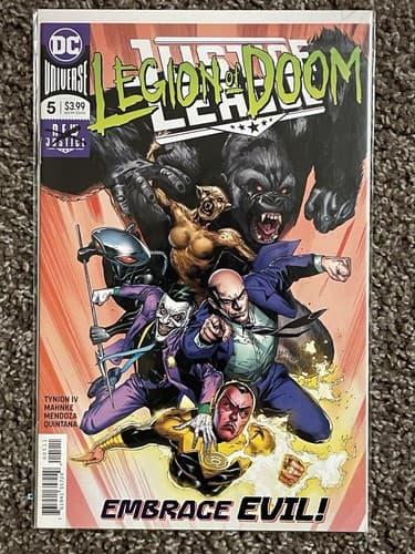 JUSTICE LEAGUE Vol. 4 #1 - 5 (2018 DC) New Justice Lot Of 5, 3 KEYS - Thumbnail 6