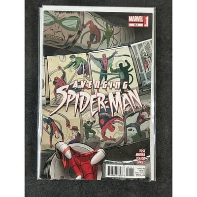 Avenging Spider-Man #1, 2, 6 2nd Print, 11, 15 (2012 Marvel) Lot of 5, 1 Key - Thumbnail 6