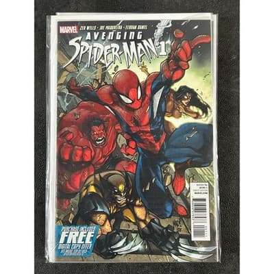 Avenging Spider-Man #1, 2, 6 2nd Print, 11, 15 (2012 Marvel) Lot of 5, 1 Key - Thumbnail 2