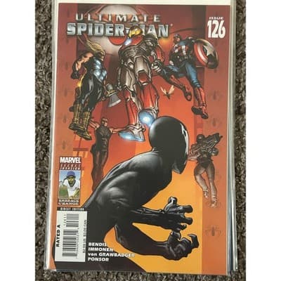 Ultimate Spider-Man #123, 126, 127, 128, 129 (2008 Marvel) Lot of 5 - X-Men - Thumbnail 3