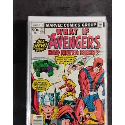 What if...? #3, 4, 8, 12 (1977 Marvel) Key Issue Lot Of 4 Daredevil Hulk - Thumbnail 2