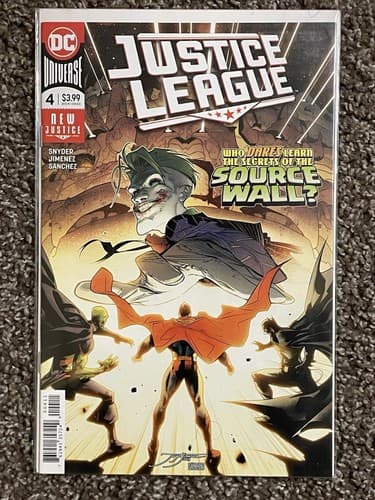 JUSTICE LEAGUE Vol. 4 #1 - 5 (2018 DC) New Justice Lot Of 5, 3 KEYS - Thumbnail 5