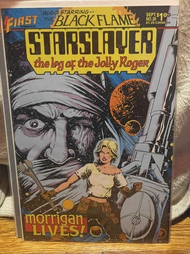 Lot Of 7 Starslayer Leg of the Jolly Roger #16 - 22 (1984 First Comics) - Thumbnail 6