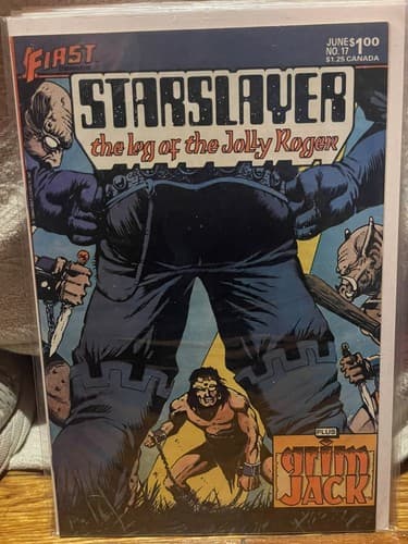 Lot Of 7 Starslayer Leg of the Jolly Roger #16 - 22 (1984 First Comics) - Thumbnail 3