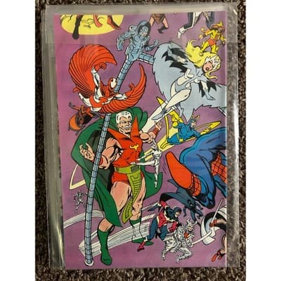 Official Handbook of the Marvel Universe #10,11,12,13,14 (1983 Marvel) Lot 5 - Thumbnail 3