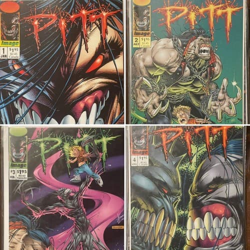 PITT #1-4 (1993 DC) 1st series Pitt Dale Keown - Image 1
