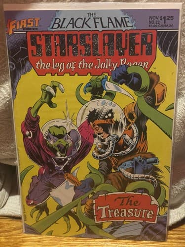Lot Of 7 Starslayer Leg of the Jolly Roger #16 - 22 (1984 First Comics) - Thumbnail 8