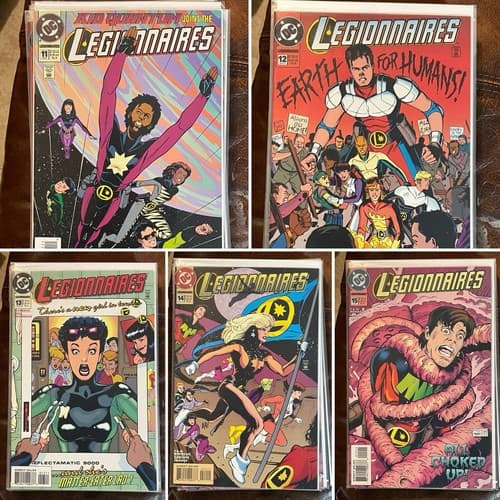 Lot Of 5 Legionnaires #11 - 15 (1993 DC) - Image 1