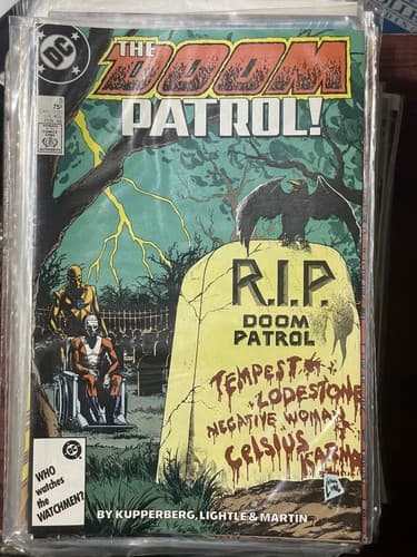 Lot Of 10 DOOM PATROL 1st Series #1 - 10 (1987 DC) - Thumbnail 7