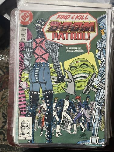 Lot Of 10 DOOM PATROL 1st Series #1 - 10 (1987 DC) - Thumbnail 15