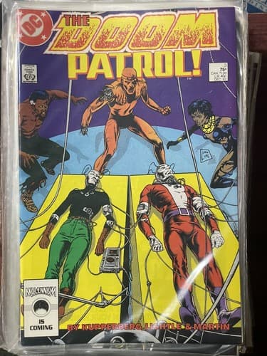 Lot Of 10 DOOM PATROL 1st Series #1 - 10 (1987 DC) - Thumbnail 5