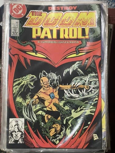 Lot Of 10 DOOM PATROL 1st Series #1 - 10 (1987 DC) - Thumbnail 4