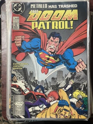 Lot Of 10 DOOM PATROL 1st Series #1 - 10 (1987 DC) - Thumbnail 12