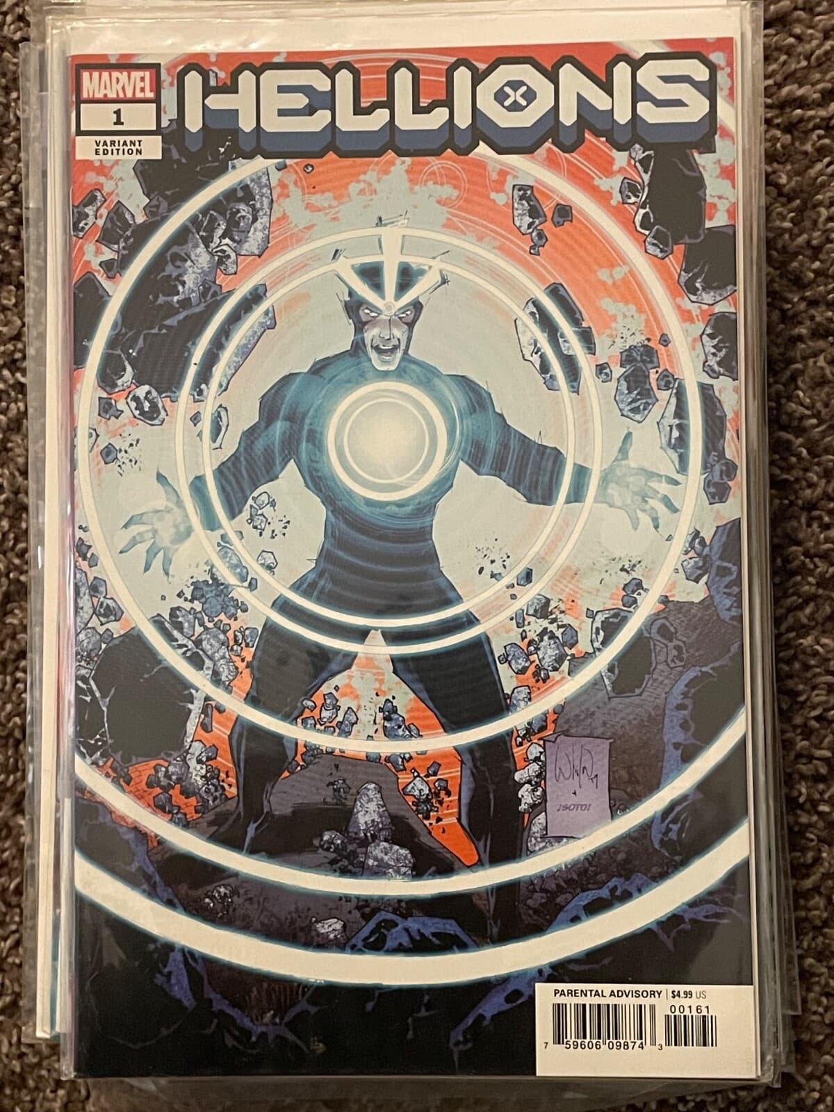 Hellions #1B (2020 Marvel) KEY ISSUE Cover by Whilce Portacio - Image 1