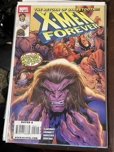 Lot Of 4 X-Men Forever 2nd Series #1 - 4 (2009 Marvel) Claremont - Thumbnail 3