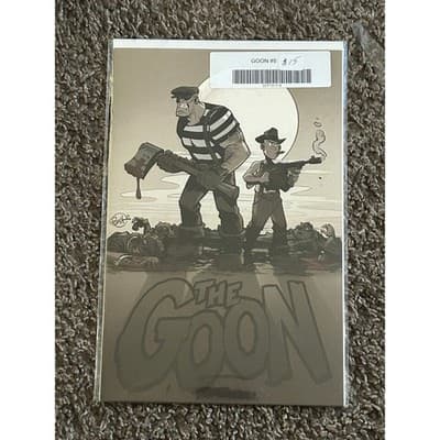 The Goon #3B, 6B, 8B (2019 Albatross Funnybooks) Lot of 3 Variant Covers - Thumbnail 4