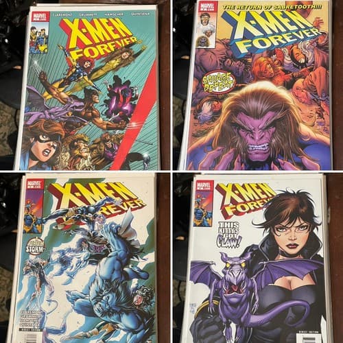 Lot Of 4 X-Men Forever 2nd Series #1 - 4 (2009 Marvel) Claremont - Image 1