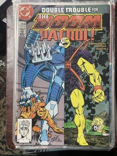 Lot Of 10 DOOM PATROL 1st Series #1 - 10 (1987 DC) - Thumbnail 13