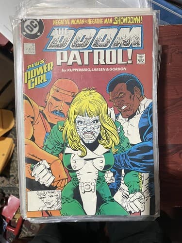 Lot Of 10 DOOM PATROL 1st Series #1 - 10 (1987 DC) - Thumbnail 14