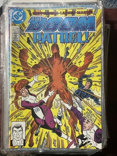 Lot Of 10 DOOM PATROL 1st Series #1 - 10 (1987 DC) - Thumbnail 9