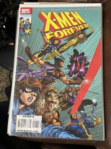 Lot Of 4 X-Men Forever 2nd Series #1 - 4 (2009 Marvel) Claremont - Thumbnail 2