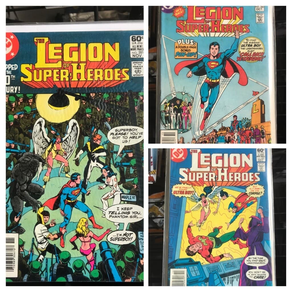 Legion of Super-Heroes #280 - 282 (1980 DC) Bronze Age Superboy Returns - Image 1