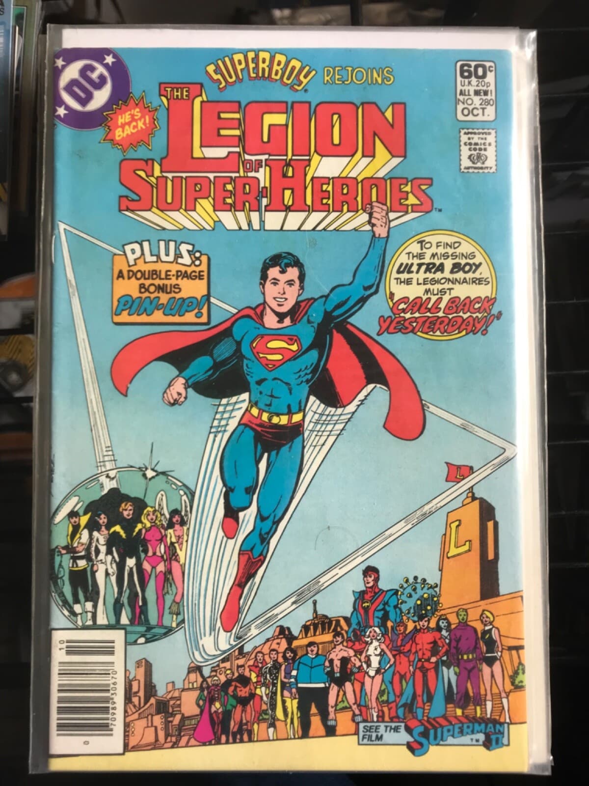 Legion of Super-Heroes #280 - 282 (1980 DC) Bronze Age Superboy Returns - Thumbnail 2