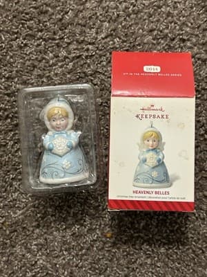 Hallmark Keepsake Christmas Tree Ornament Heavenly Belles #2 Angel (2014) - Image 1