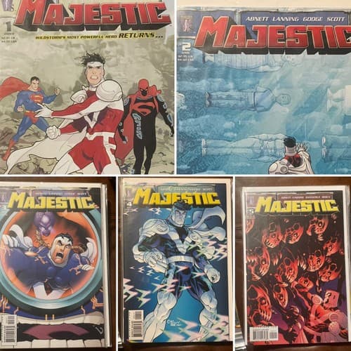Lot Of 10 Majestic #1-10 (2005 DC/Wildstorm) - Image 1
