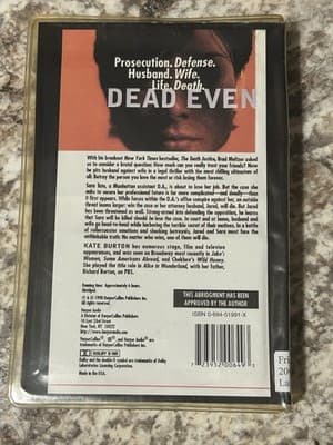 Dead Even by #1 New York Times Besting Author Brad Meltzer (1998 Harper Audio) - Thumbnail 2