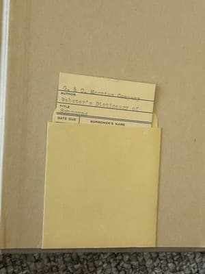 1951 Edition Of Websterâs Dictionary Of Synonyms By G. & C. Merriam Co.. - Thumbnail 6