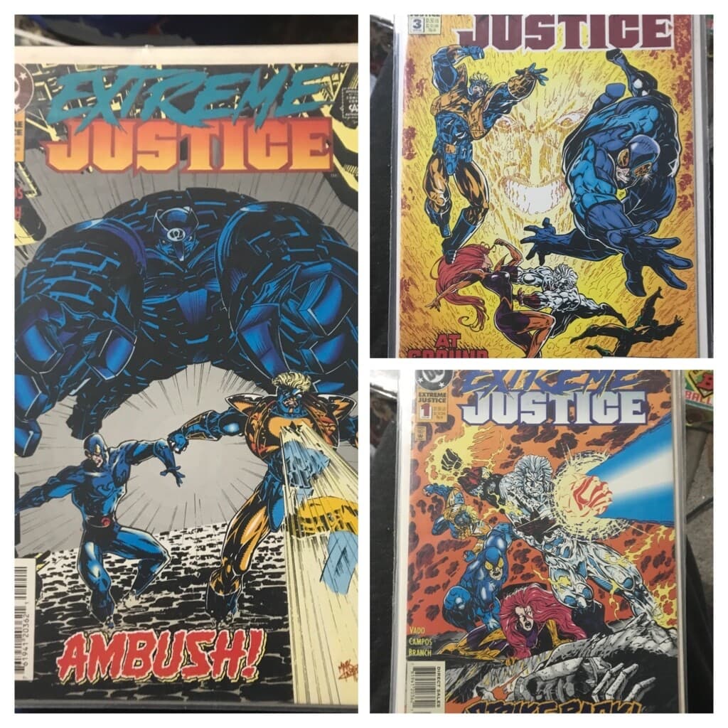 Extreme Justice #1 - 3 (1995 DC) Lot of 3 Captain Atom, Blue Beetle, Booster Gol - Image 1
