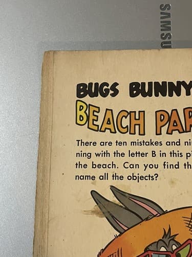 Dell Giant Bugs Bunny Beach Party #46 (1961 Dell Comics) Looney Tunes - Thumbnail 6
