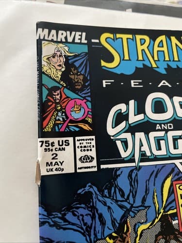LOT Of 10 STRANGE TALES VOL 2 #1-10 (1987 Marvel) DR STRANGE CLOAK & DAGGER, KEY - Thumbnail 5