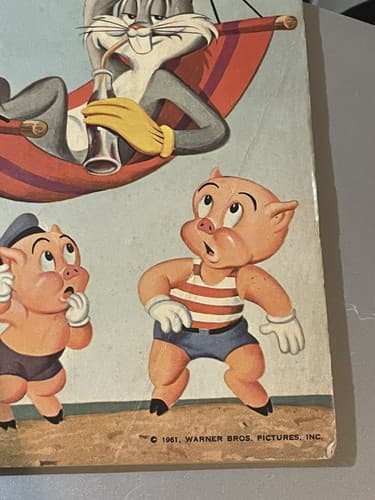 Dell Giant Bugs Bunny Beach Party #46 (1961 Dell Comics) Looney Tunes - Thumbnail 5