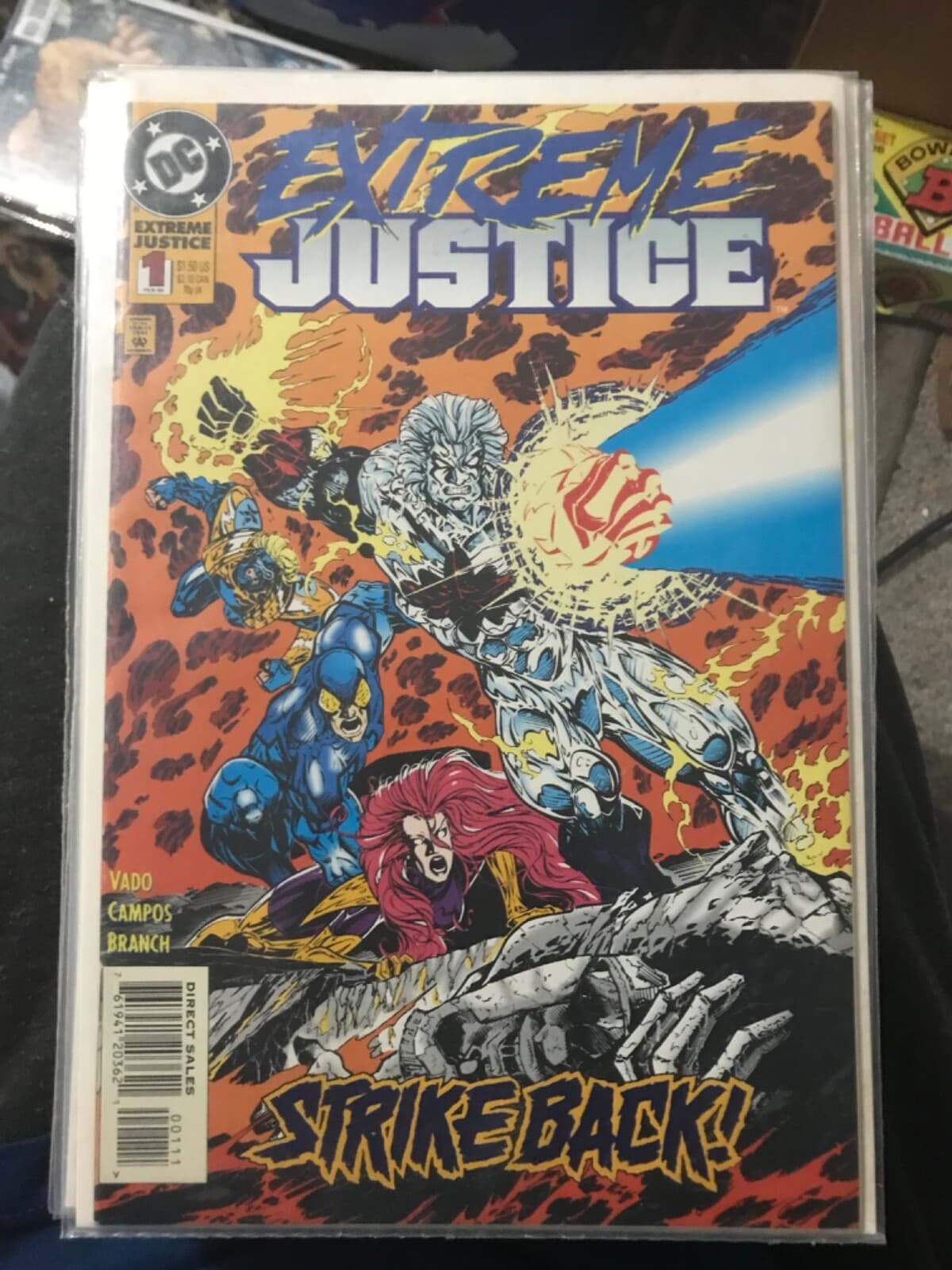 Extreme Justice #1 - 3 (1995 DC) Lot of 3 Captain Atom, Blue Beetle, Booster Gol - Thumbnail 2