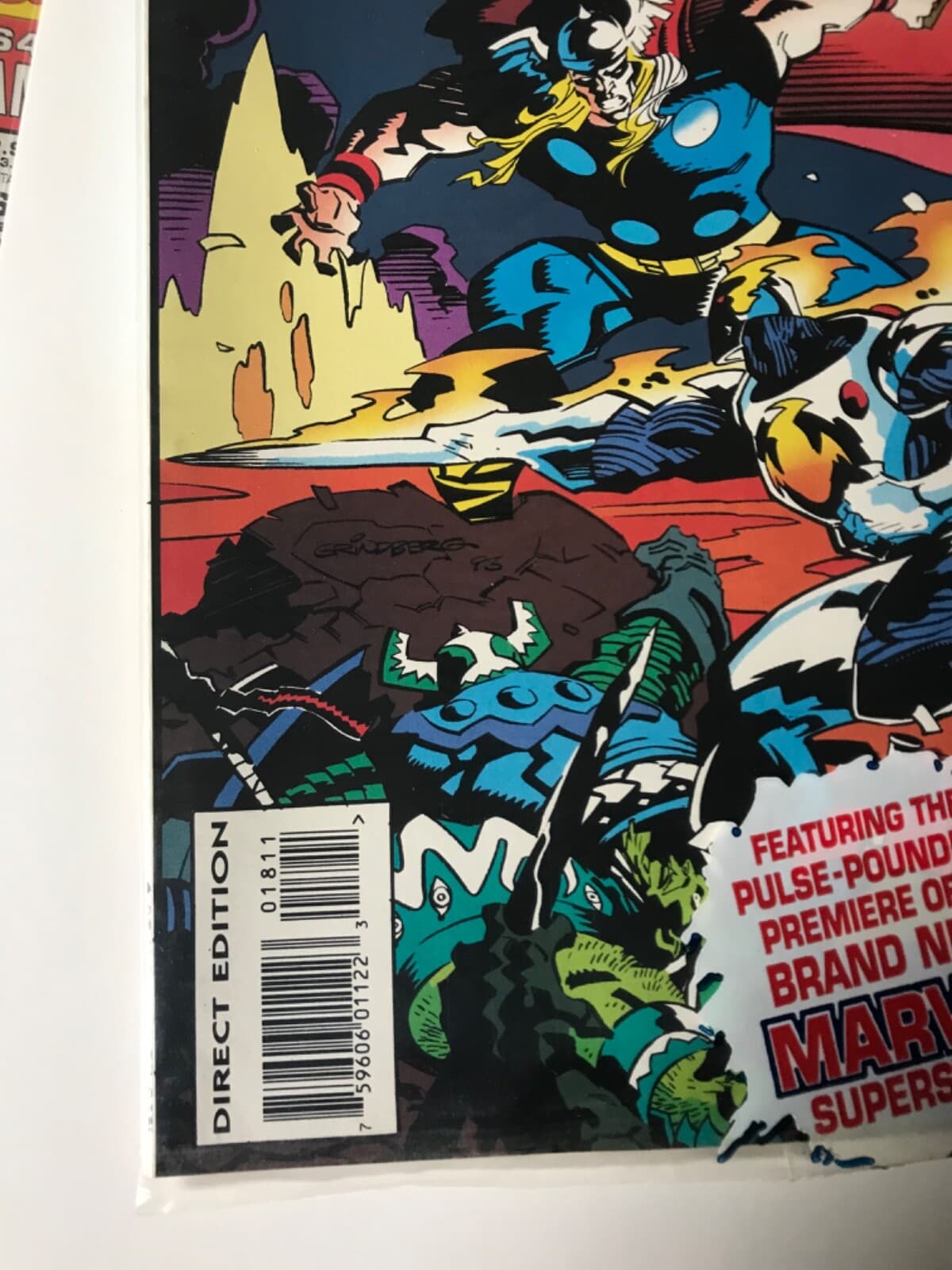 Thor Annual #18 (1993 Marvel) 1st Cameo Lady Loki Sealed Polybagged - Thumbnail 2