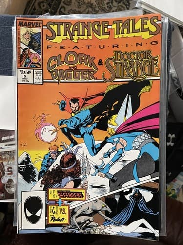 LOT Of 10 STRANGE TALES VOL 2 #1-10 (1987 Marvel) DR STRANGE CLOAK & DAGGER, KEY - Thumbnail 9