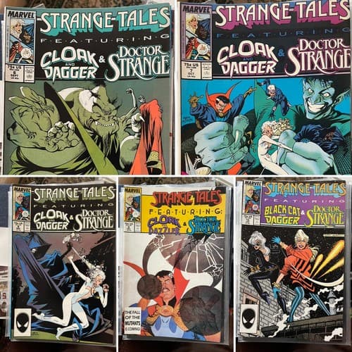 LOT Of 10 STRANGE TALES VOL 2 #1-10 (1987 Marvel) DR STRANGE CLOAK & DAGGER, KEY - Thumbnail 2
