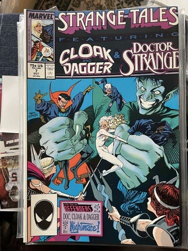 LOT Of 10 STRANGE TALES VOL 2 #1-10 (1987 Marvel) DR STRANGE CLOAK & DAGGER, KEY - Thumbnail 11